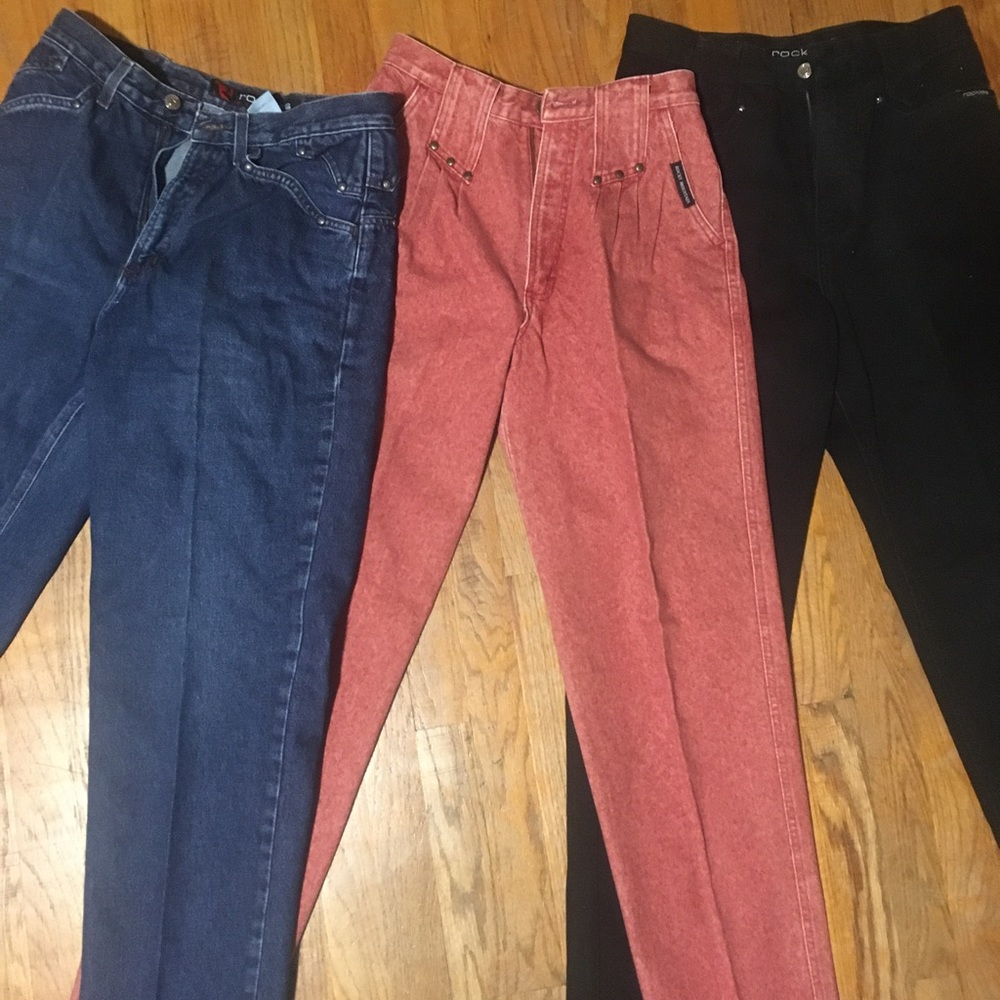 Women’s Rockie jeans.